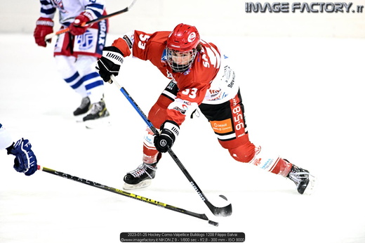 2023-01-25 Hockey Como-Valpellice Bulldogs 1208 Filippo Salvai